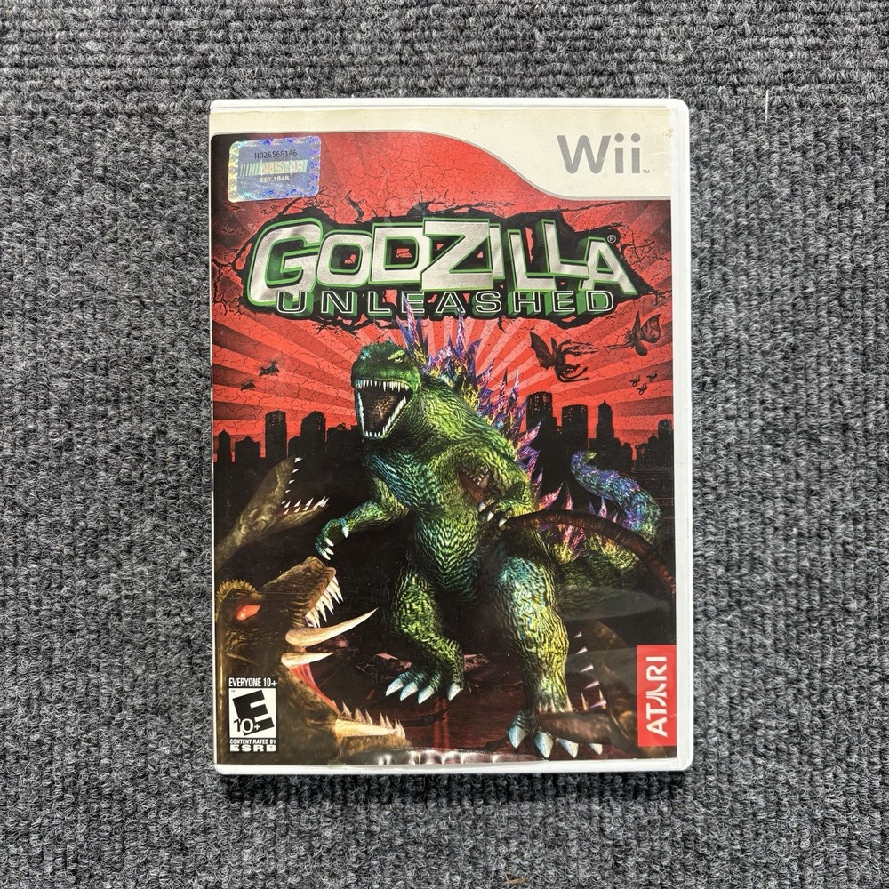 Godzilla Unleashed (Nintendo Wii 2007) No Manual